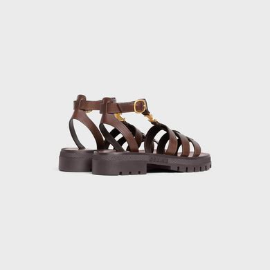 celine sandals brown|celine platform sandals.